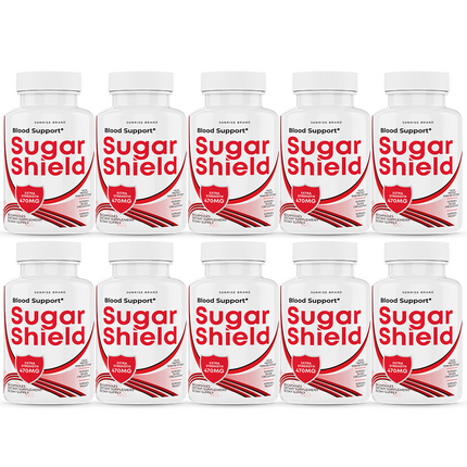 Sugar Shield Blood Support Capsules, Sugar Shield Blood Flow Pills 10 Pack