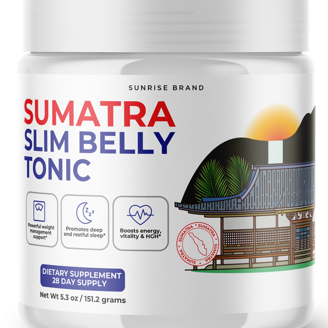 Sumatra Slim Belly Tonic Powder - Official Formula (1 Pack) Support Weight Loss