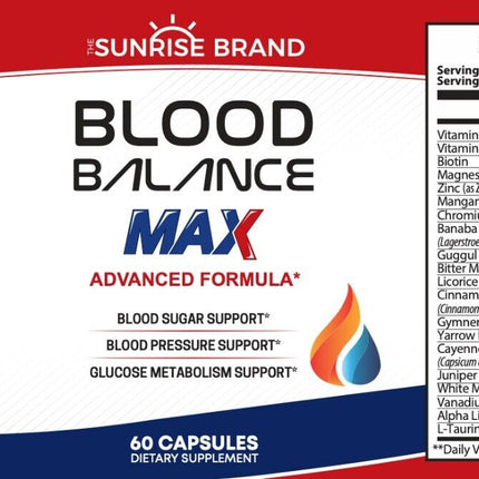 Blood Balance Max - 30 Day Supply