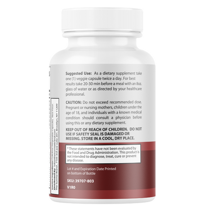 Blood Booster - Advanced Blood Sugar Formula 60 Capsules