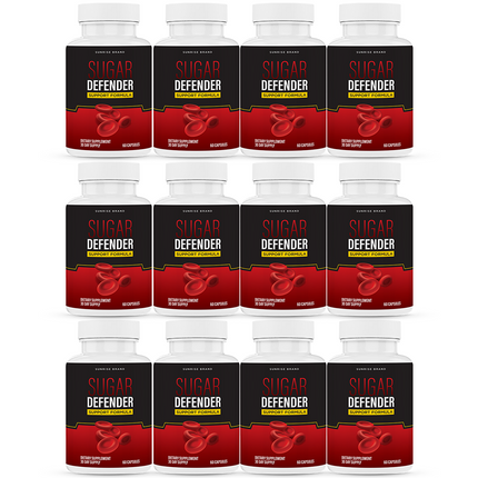 Sugar Defender Pills to Support Healthy Blood Sugar Levels - 12 Pack