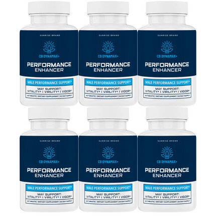 CB Dynamax+ Male Health Pills for Lasting Performance and Endurance - 6 Pack