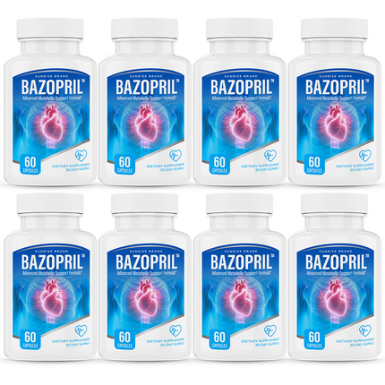 Bazopril Advanced Metabolic Pills to Support Healthy Blood Sugar Levels - 8 Pack