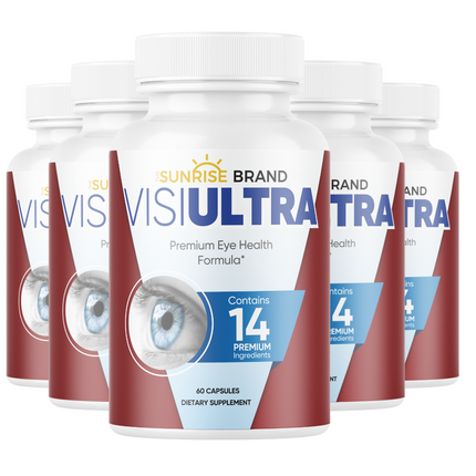 Visi Ultra Premium Eye Health Formula 5 Bottles 300 Capsules