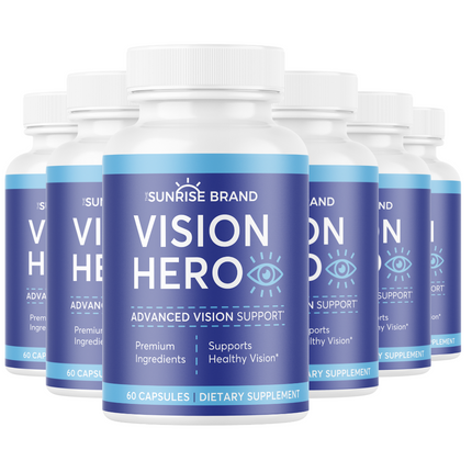 Vision Hero Advanced Vision Support 6 Bottles 360 Capsules