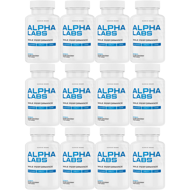 Alpha Labs Male Performance - 12 Pack