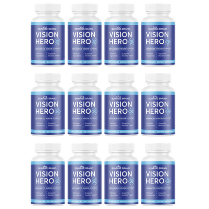 Vision Hero Advanced Vision Support 12 Bottles 720 Capsules