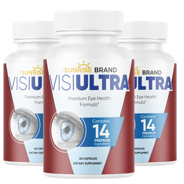 Visi Ultra Premium Eye Health Formula 3 Bottles 180 Capsules