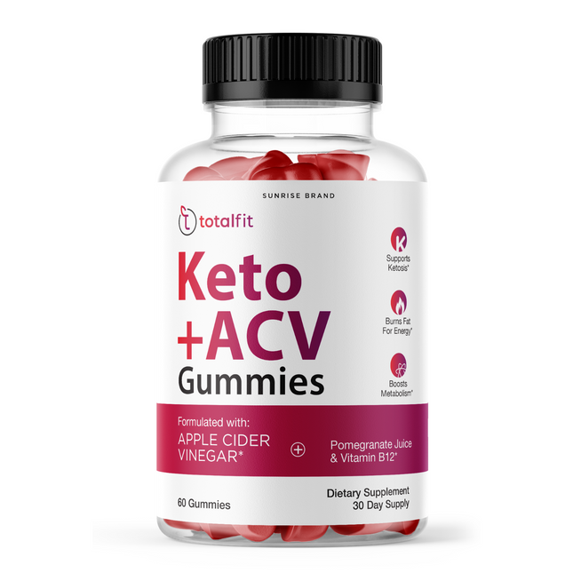 Totalfit Keto ACV Gummies Weight Loss - 60 Gummies