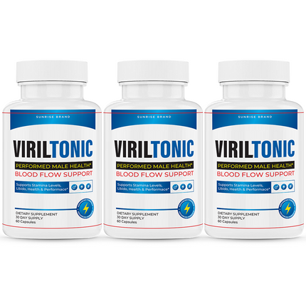 Viriltonic for Male, Viril Tonic Advanced Formula Men Support - 3 Pack