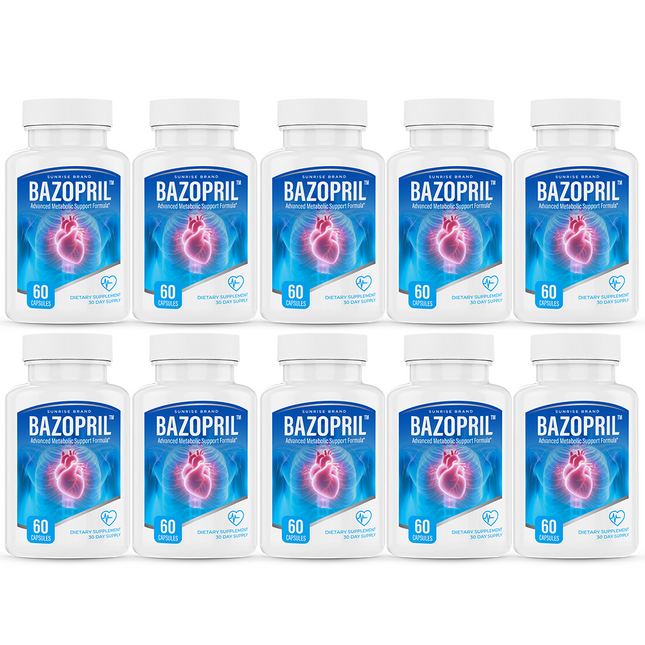 Bazopril Advanced Metabolic Pills to Support Healthy Blood Sugar Levels -10 Pack