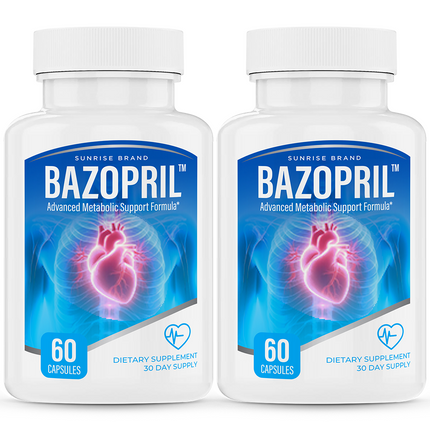 Bazopril Advanced Metabolic Pills to Support Healthy Blood Sugar Levels - 2 Pack