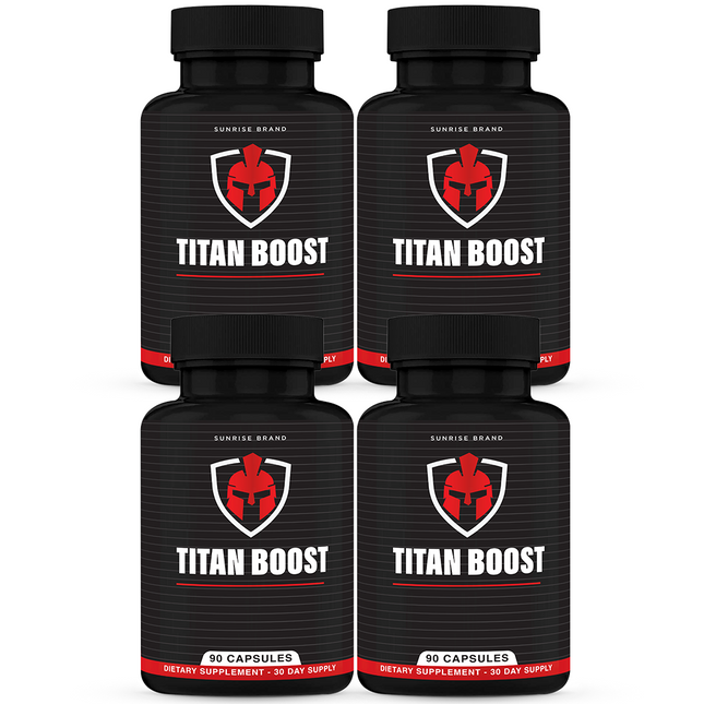 Titan Boost For Men, Titan Boost Pills, TitanBoost Male Performance Big D -4Pack