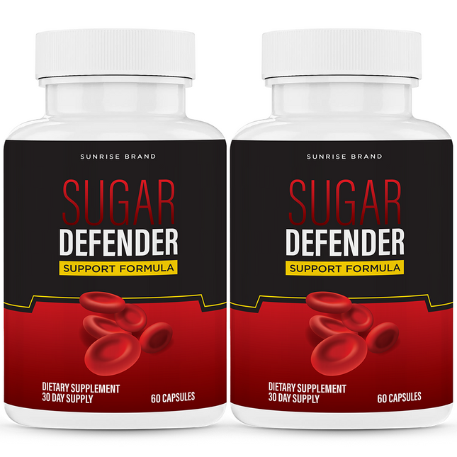 Sugar Defender Pills to Support Healthy Blood Sugar Levels 2 Pack