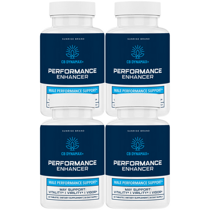 CB Dynamax+ Male Health Pills for Lasting Performance and Endurance - 4 Pack