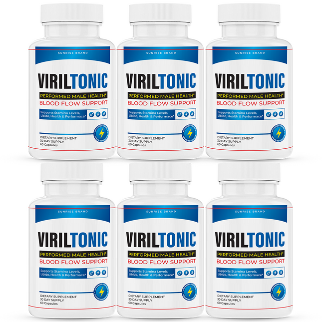 Viriltonic for Male, Viril Tonic Advanced Formula Men Support - 6 Pack