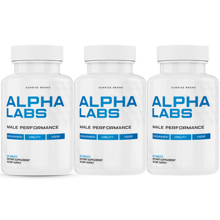 Alpha Labs Male Performance - 3 Pack