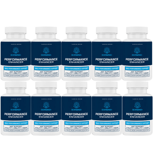 CB Dynamax+ Male Health Pills for Lasting Performance and Endurance - 10 Pack