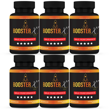 Booster XT Capsules For Men Reviews, BoosterXT ED Pills - 6 Pack