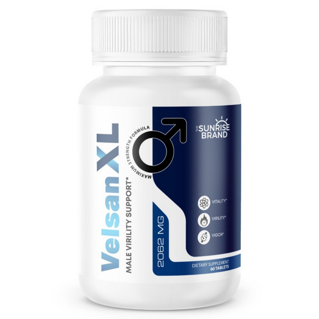 Velsan XL - Male Virility & Vigor - Strength Enhancement Support - 60 tablets