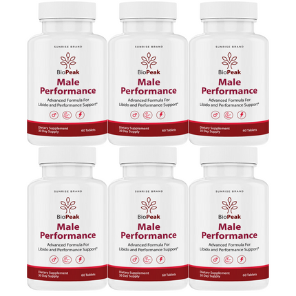 Bio Peak for Male, Bio Peak Advanced Formula Men Support Pills - 6 Pack