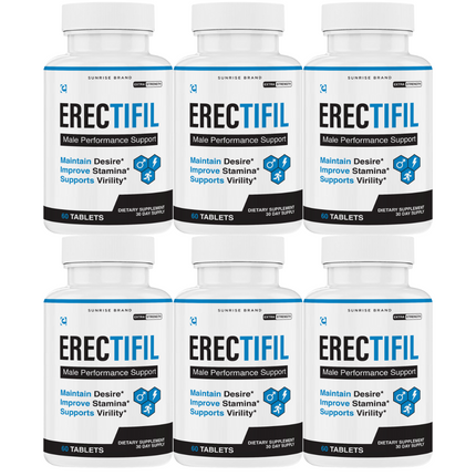 Erectifil  - Male Virility with Maximum Strength - 6 Pack