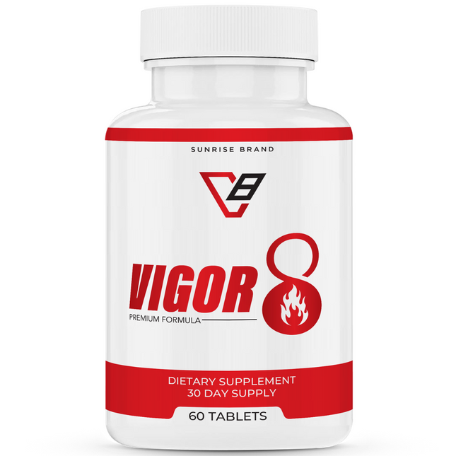 Vigor 8 Advanced Male Health Pills to Improve Stamina and Endurance 60 Tablets