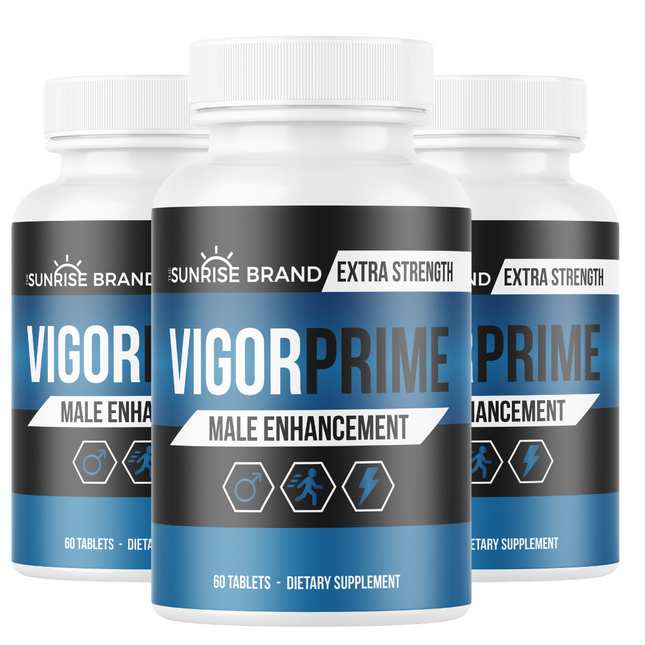 Vigor Prime Male Enhancement 3 Bottles 180 tablets