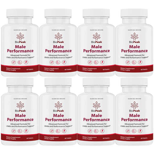 Bio Peak for Male, Bio Peak Advanced Formula Men Support Pills - 8 Pack