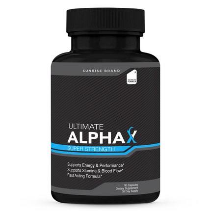 Ultimate Alpha X Male Health Pills to Boost Stamina and Energy Levels 60ct