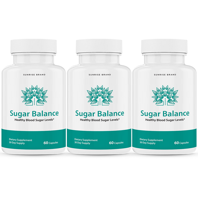 Sugar Balance Capsules, Blood Sugar Balance Blood Sugar Support 3 Packs