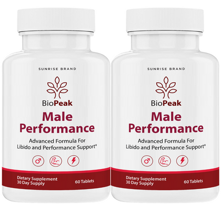 Bio Peak for Male, Bio Peak Advanced Formula Men Support Pills - 2 Pack