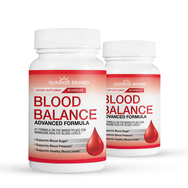 Blood Balance Advanced Formula - 2 Bottles 120 Capsules