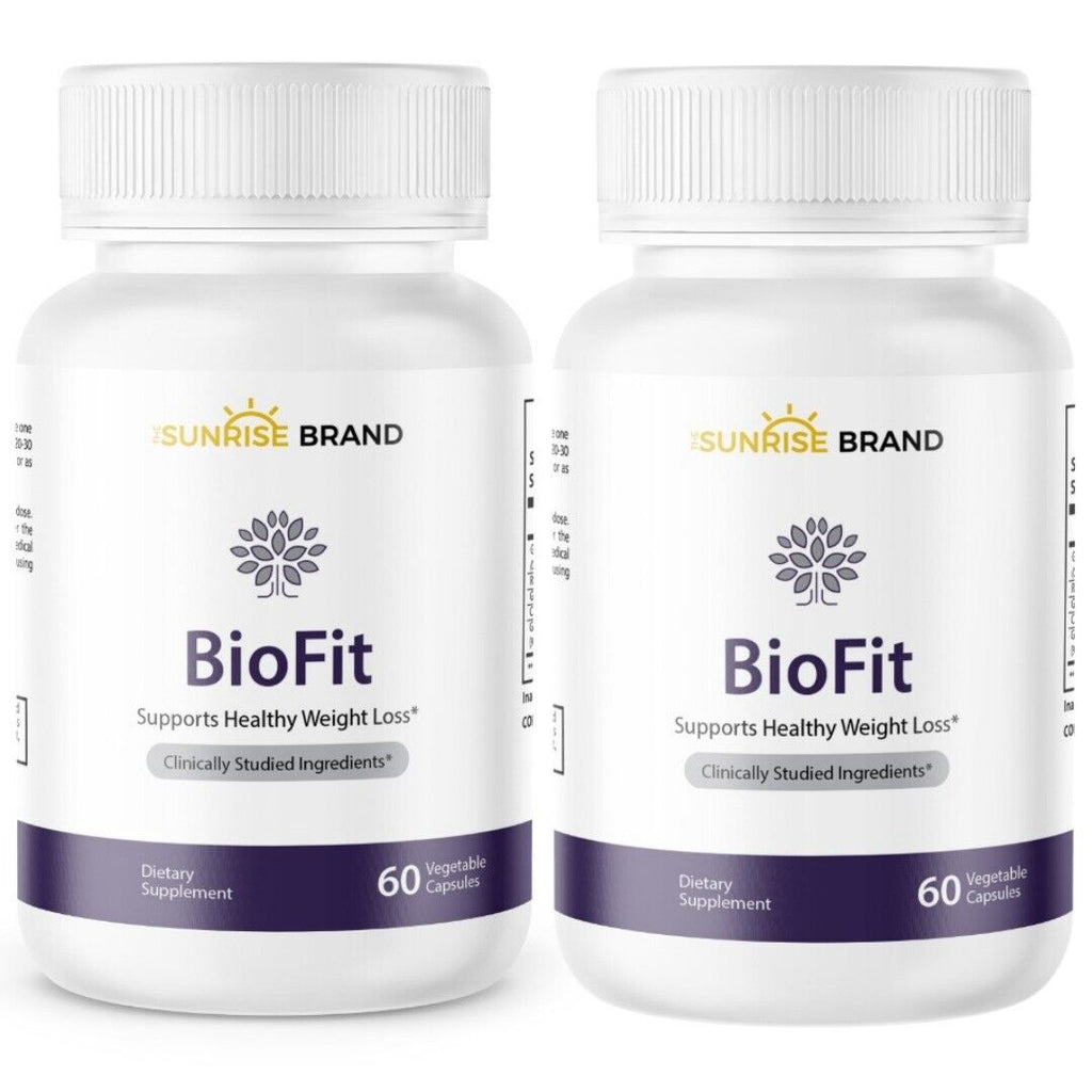 Bio Fit - Healthy Weight Loss Diet Pills Fat Burner - 120 capsules - 2 pack