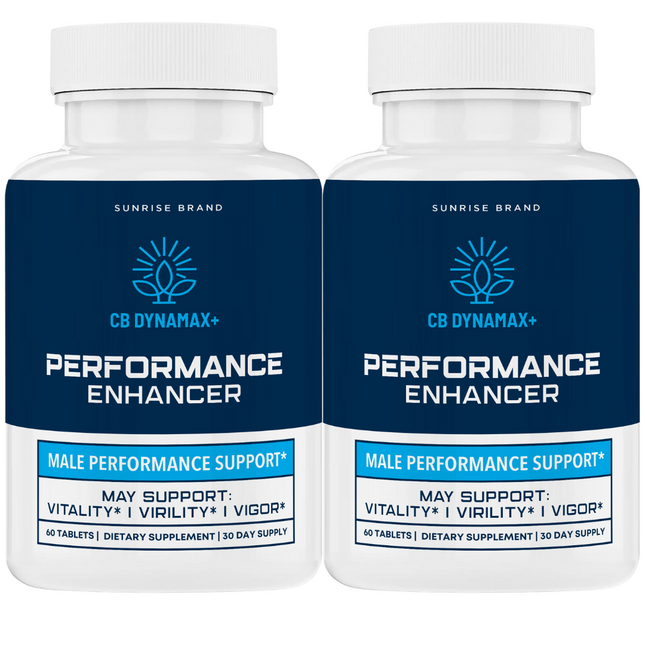 CB Dynamax+ Male Health Pills for Lasting Performance and Endurance - 2 Pack