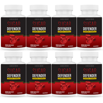 Sugar Defender Pills to Support Healthy Blood Sugar Levels - 8 Pack