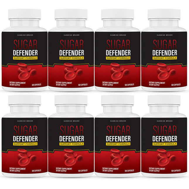 Sugar Defender Pills to Support Healthy Blood Sugar Levels - 8 Pack