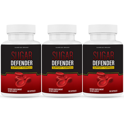 Sugar Defender Pills to Support Healthy Blood Sugar Levels - 3 Pack