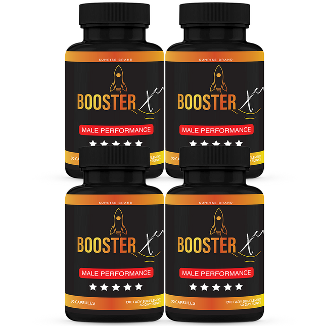 Booster XT Capsules For Men Reviews, BoosterXT ED Pills - 4 Pack