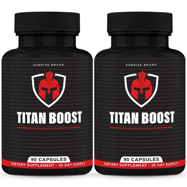 Titan Boost For Men, Titan Boost Pills, TitanBoost Male Performance Big D -2Pack