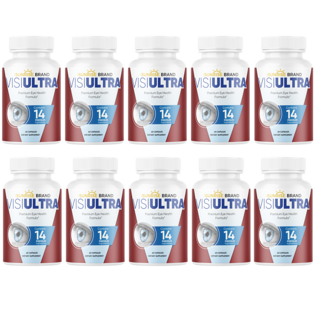 Visi Ultra Premium Eye Health Formula 10 Bottles 600 Capsules