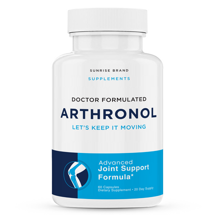 Arthronol Joint Support Pills to Reduce Inflammation & Joint Aches 60 capsules