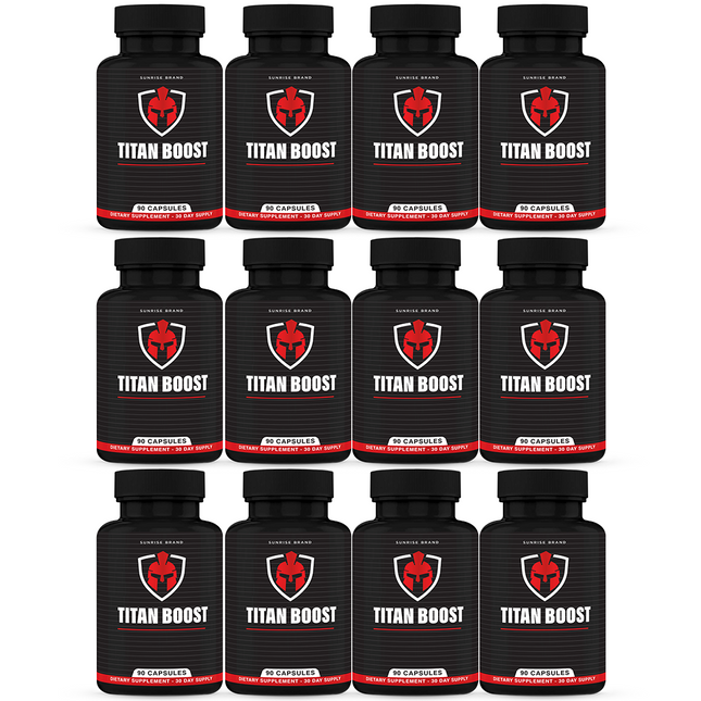 Titan Boost For Men, Titan Boost Pills, TitanBoost Male Performance Big D-12Pack