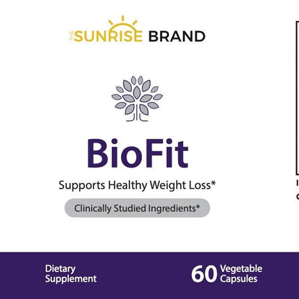 Bio Fit - Healthy Weight Loss Diet Pills Fat Burner - 120 capsules - 2 pack