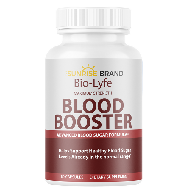 Blood Booster - Advanced Blood Sugar Formula 60 Capsules