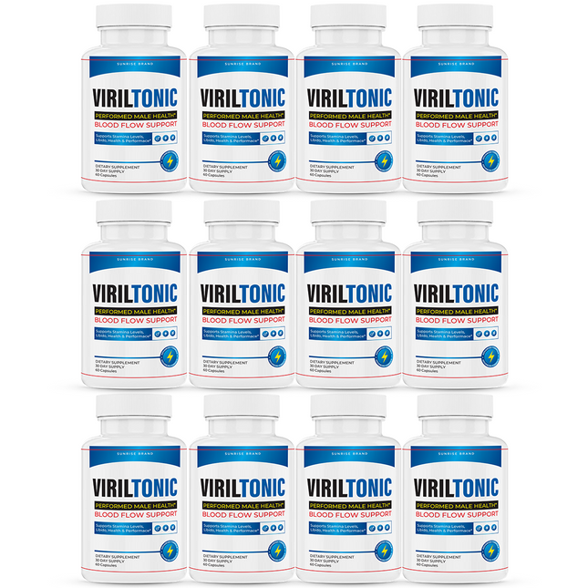 Viriltonic for Male, Viril Tonic Advanced Formula Men Support - 12 Pack