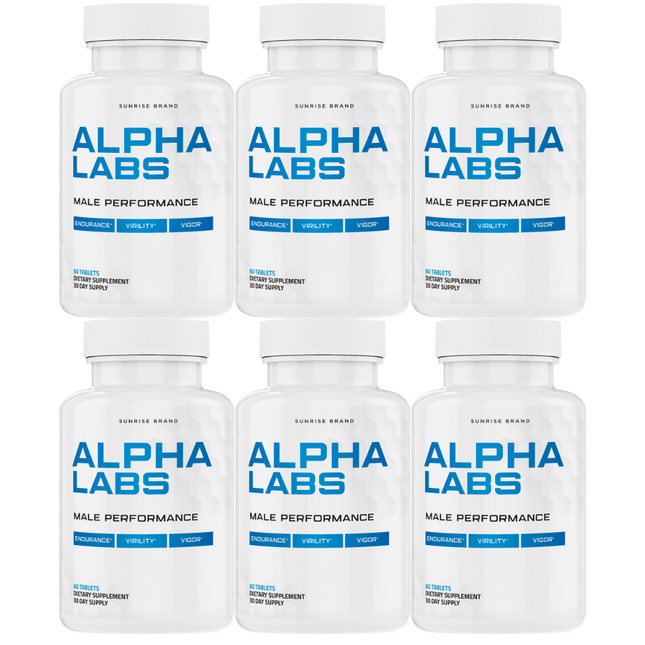 Alpha Labs Male Performance - 6 Pack