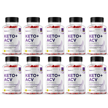 Burnwell Keto ACV Gummies Weight Loss - 10 Pack