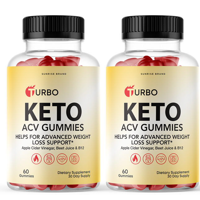 Turbo Keto ACV Gummies Weight Loss - 2 Pack