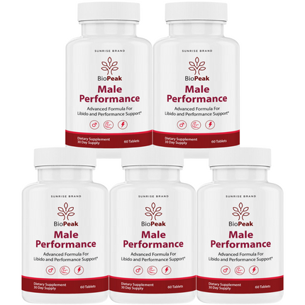 Bio Peak for Male, Bio Peak Advanced Formula Men Support Pills - 5 Pack